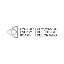 Ontario Energy Board logo with a three-loop triangular emblem and the bilingual name: Ontario Energy Board | Commission de l’énergie de l’Ontario.